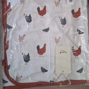 Kyte chicken baby blanket